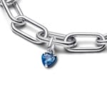 Pandora ME Blue Chakra Heart Mini Dangle Charm - 793042C02