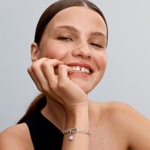 Pandora ME Evil Eye Murano Glass Mini Dangle Charm 925 Silver  - 793693C00