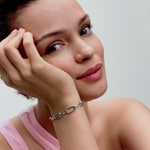 Pandora ME Fünf Aufklappbare Links Gliederarmband 925 Silber - 593363C00