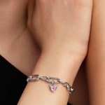 Pandora ME Winged Heart Mini Dangle Charm 925 Silver - 793626C02