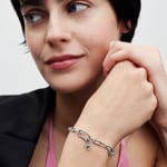 Pandora ME Schlüsselloch Herz Mini-Charm-Anhänger 925 Silber - 793086C01