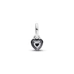 Pandora ME Black Chakra Heart Mini Dangle Charm - 793042C01