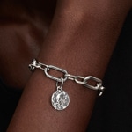 Pandora ME Totenkopf Medaillon-Charm 925 Silber - 794089C01