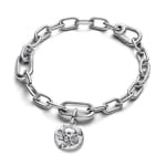 Pandora ME Totenkopf Medaillon-Charm 925 Silber - 794089C01