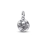 Pandora ME Totenkopf Medaillon-Charm 925 Silber - 794089C01