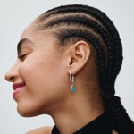 Pandora ME Mini Charm Médaillon Gravable Turquoise 925 Argent - 793388C01