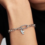 Pandora ME Mini Charm Pendant Colombe Blanche Argent 925 - 794566C01