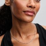 Pandora Moments Ankerketten-Halskette 925 Silber - 393899C00-55