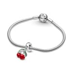 Pandora Moments Charm Pendant Fruit Cerise Asymétrique - 791583C01