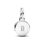 Pandora Moments Aufklappbares Liebesmedaillon Charm-Anhänger 925 Silber