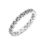 Pandora Moments Band aus Asymmetrischen Sternen Ring - 190029C00