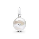 Pandora Moments Treated Freshwater Cultured Baroque Pearl Mom Dangle Charm 925 Silver - 793783C01
