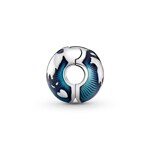 Pandora Moments Charm Clip Globe Bleu - 799429C01