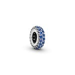 Pandora Moments Charm Espaceur Scintillant Bleu - 791359NCB