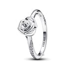 Pandora Moments Rose in Bloom Ring 925 Silver