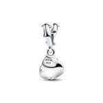 Pandora Moments Rose in Bloom Dangle Charm 925 Silver - 793213C00