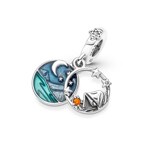 Pandora Moments Charm Pendant Double Camping Ciel Nocturne - 791686C01