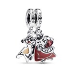 Pandora Moments Disney Der König der Löwen Timon & Pumbaa Teilbarer Charm-Anhänger 925 Silber - 793357C01