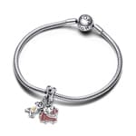 Pandora Moments Disney Der König der Löwen Timon & Pumbaa Teilbarer Charm-Anhänger 925 Silber - 793357C01