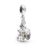 Pandora Moments Disney Beauty and the Beast Dancing Belle Dangle Charm - 790014C01