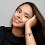 Pandora Moments Disney Mickey & Minnie Mouse Kiss Red Murano Glass Dangle Charm - 792522C01