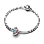 Pandora Moments Disney Pixar Charm Phosphorescent Coco Crâne Miguel & Dante - 792817C01