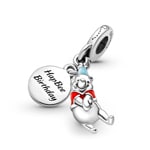 Pandora Moments Disney Winnie the Pooh Birthday Dangle Charm - 799385C01