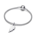 Pandora Moments Engelsflügel Anhänger 925 Silber - 394014C00