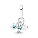Pandora Moments Charm Pendant Triple Poisson, Tortue de Mer & Conque - 791697C01