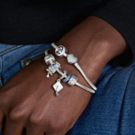 Pandora Moments Charm Clip Soleil Scintillant - 798614C01