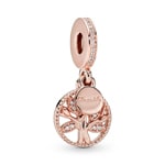 Pandora Rose Moments Sparkling Family Tree Dangle Charm