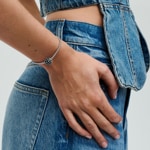 Pandora Moments Sparkling Pavé Round Black Charm 925 Silver - 792630C04