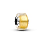 Pandora Moments Golden Mini Murano Glass Charm 925 Silver