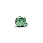 Pandora Moments Mini Charm Éléphant Vert Argent 925 - 794901C01