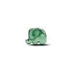 Pandora Moments Mini Charm Éléphant Vert Argent 925 - 794901C01