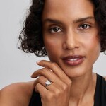 Pandora Moments Heart Ring 925 Silvery - 193988C00