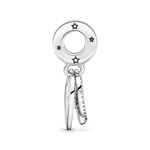 Pandora Moments Cats & Hearts Dangle Charm - 799546C01