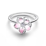 Pandora Moments Cherry Blossom Ring 925 Silvery - 194371C01