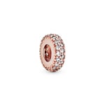 Pandora Rose Moments Clear Sparkle Spacer Charm