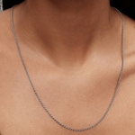 Pandora Moments Kordelketten-Halskette 925 Silber 70cm  - 394687C00-70