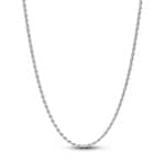 Pandora Moments Kordelketten-Halskette 925 Silber 70cm  - 394687C00-70