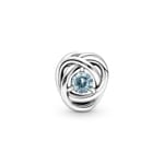 Pandora Moments March Birthstone Eternity Circle Charm - 790065C09