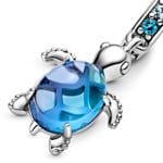 Pandora Moments Murano Glass Sea Turtle Dangle Charm - 798939C01