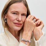 Pandora Moments Mom Opalescent Heart Dangle Charm 925 Silver - 793202C01