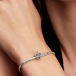 Pandora Moments Charm Cadenas Cœur Ajouré 925 Argent - 794358C00