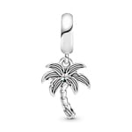 Pandora Moments Palm and Coconut Charm Pendant - 799438C01