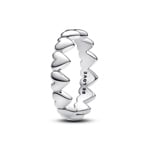 Pandora Moments Reihe von Herzen Ring 925 Silber
