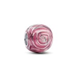 Pandora Moments Pink Rose in Bloom Charm 925 Silver
