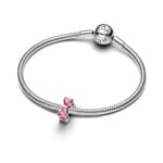 Pandora Moments Pink Bow Charm 925 Silver - 794253C01
