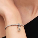 Pandora Moments Sanduhr Charm-Anhänger 925 Silber - 794140C01